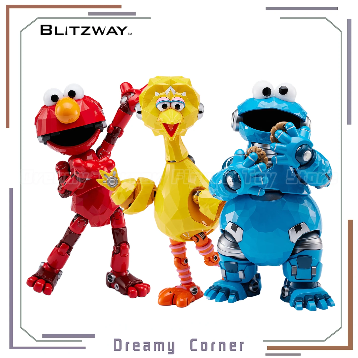 

В наличии: BLITZWAY MOSHOWTOYS Фигурки персонажей из Улицы Сезам: Биг Бёрд, Кукки Монстр, Элмо, украшение, подарок