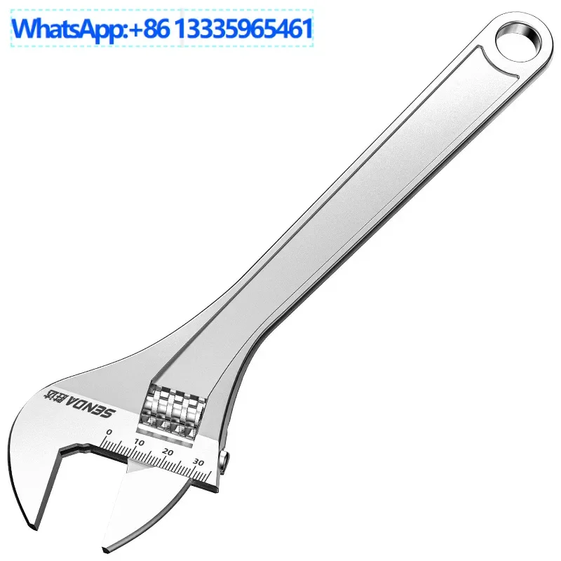 

8 шт. подвижный гаечный ключ, универсальный живой рот, ручной ключ для ванной комнаты с большим отверстием, многофункциональный трубный ключ