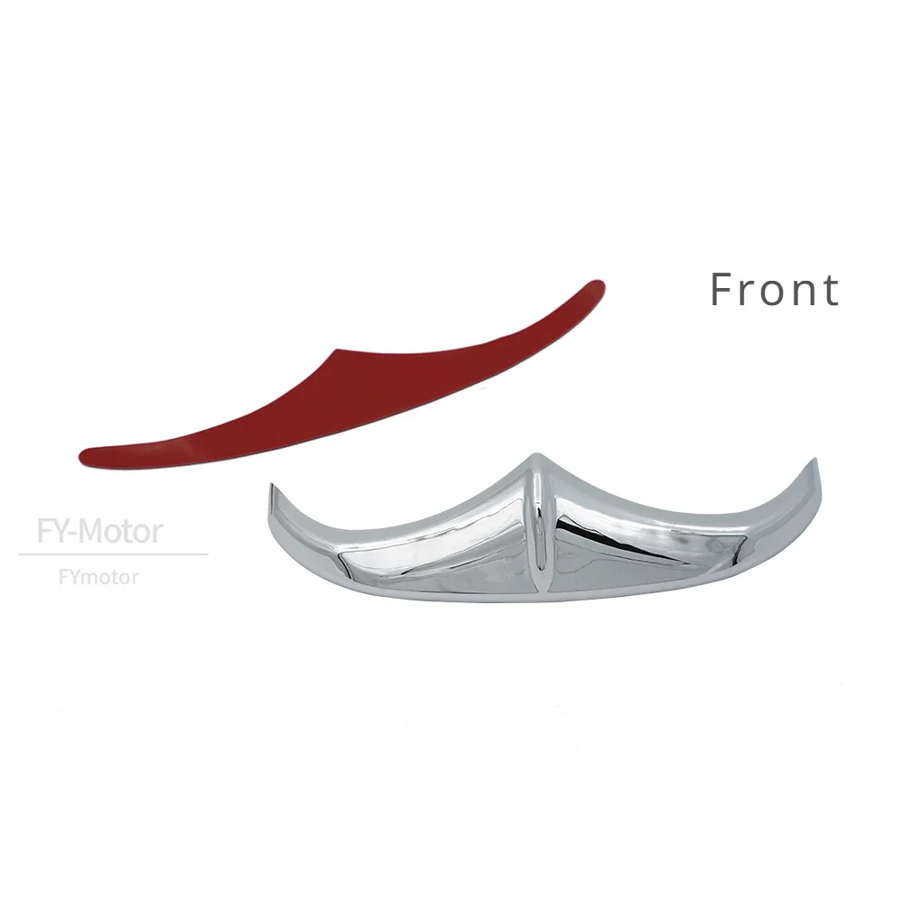 Motorcycle Front Rear Fender Trailing Leading Edge Tip Trim Accent Fit For Harley Electra Road Glide Road King Street Glide