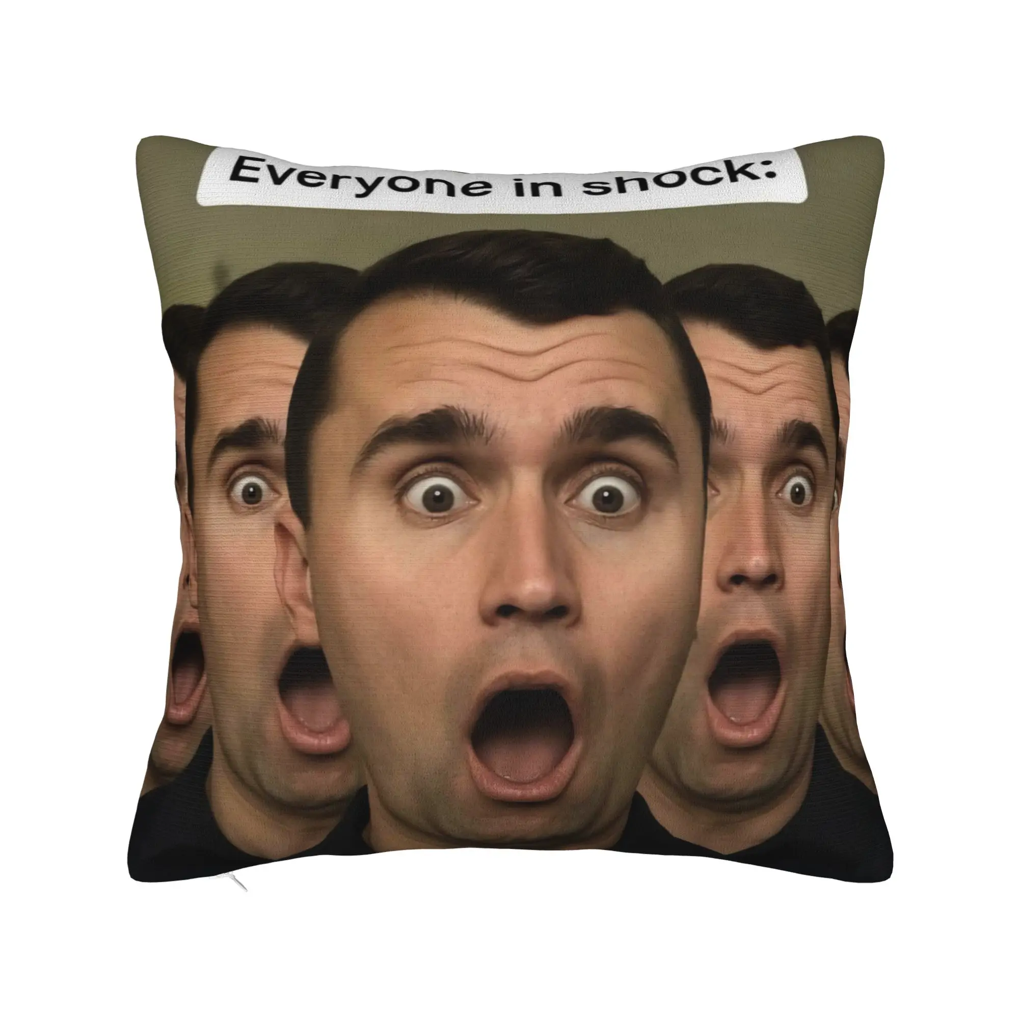 Charlie Kirk Every one in Shock Pillowcases  Retro Trendy Pillow Case For Wedding Party Home Decor Soft Pillow Cover