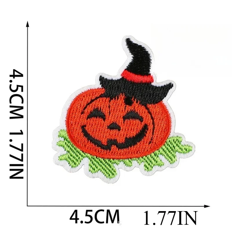 Horror Tree Demon Embroidery Cloth Sticker Mummy Patch Sticker Computer Embroidery Chapter Ghost Cartoon Haunted House