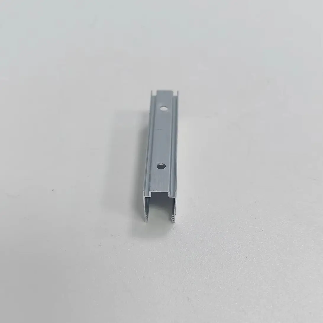 1pc LED Channel Metal Mounting Clips 0.8x1.6cm Silver 6063 Aluminum for Avoid Detachment