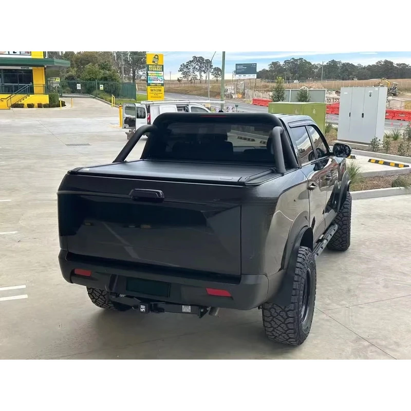 2025 Grande  Retractable Truck Cover N-Lock Folding Aluminum Roller Shutters Anti-Pressure Roll-Up Easy Fit