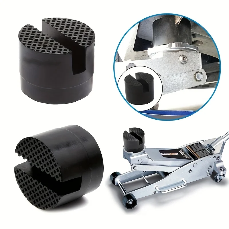 The Car Jack Supports The Rubber Block with Effective Protection for Your Car