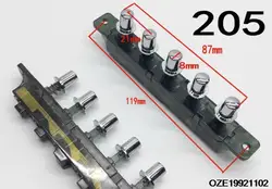 단추 레인지 후드 스위치 컨트롤패널 기계 액세서리 키트, MQ205, 5 키 라운드 모양