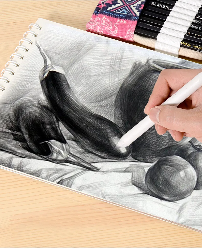 

3 Pcs Correction Pen Sketch Paper Eraser Student Rice Blending Tools for Drawing