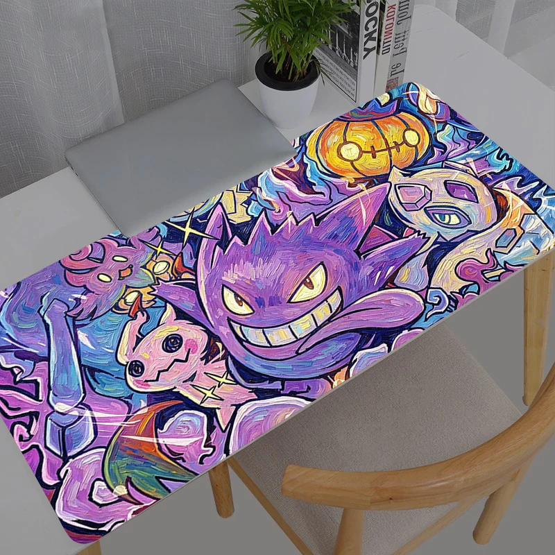Mouse Pad Pokemon Pikachu Anime Durable Large XXL PC Desk Mat Gamer Office Carpet Keyboard Table Gaming Accessories Mousepad