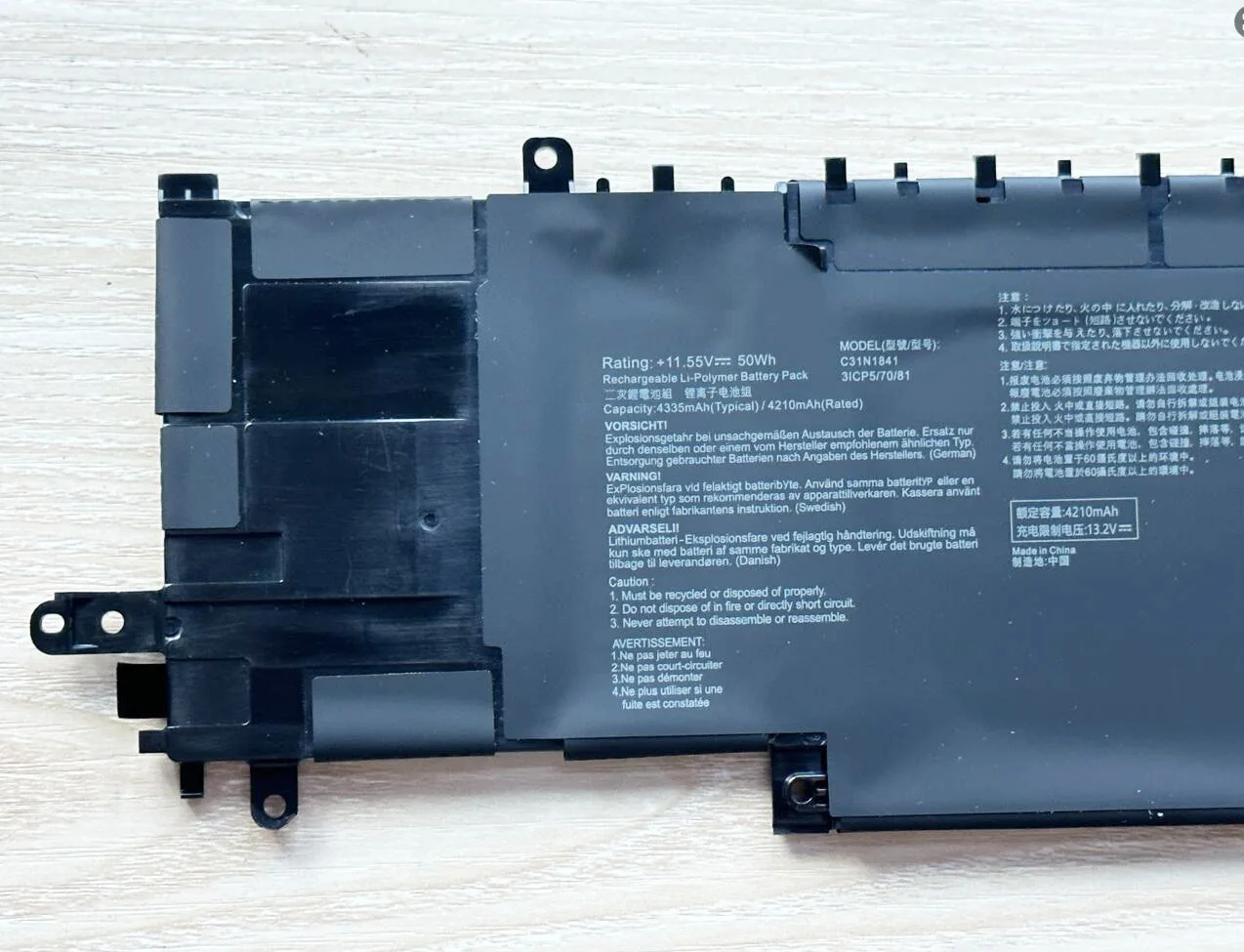 Imagem -02 - Bateria para Asus Zenbook 14 C31n1841 Ux434da Ux434fa Ux434flc Ux334fl