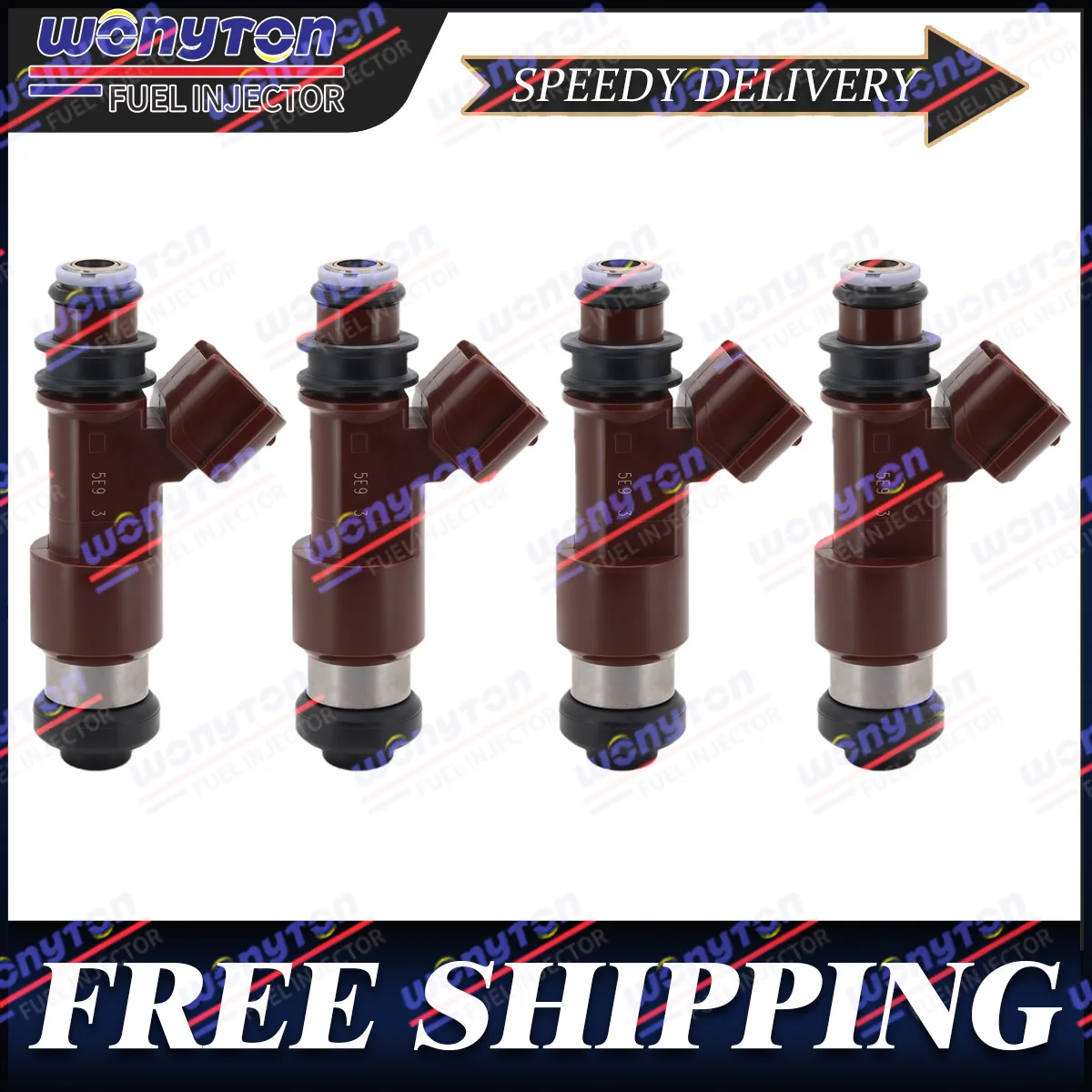 4 топливных форсунки 16450-MEL-003 для мотоциклов Honda 2004-2015 CBR1000RR VFR800
