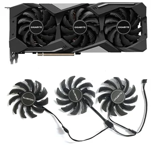 Pld08010s12hh 78mm dc 12 v 0.35 a 4pin rx5700 gpu soğutucu gigabyte radeon rx 5500 5600 5700 xt, fan grafik kartı, soğutma En çok satılan 12 ekran kartı, rx-5500 - xt-no. 1