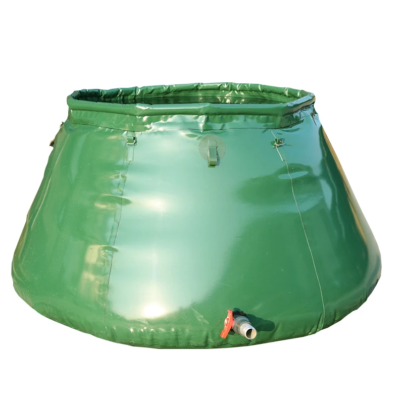 Onion Shape Collapsible Soft PVC Rainwater Collection Storage Tank Agriculture Irrigation and Forest Fire Water Storage Tank
