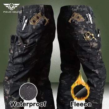 מכנסיים טקטיים חורפיים גברים כריש עור כרישים צבאי עור קש רך מכנסיים קצרים חיצונית
