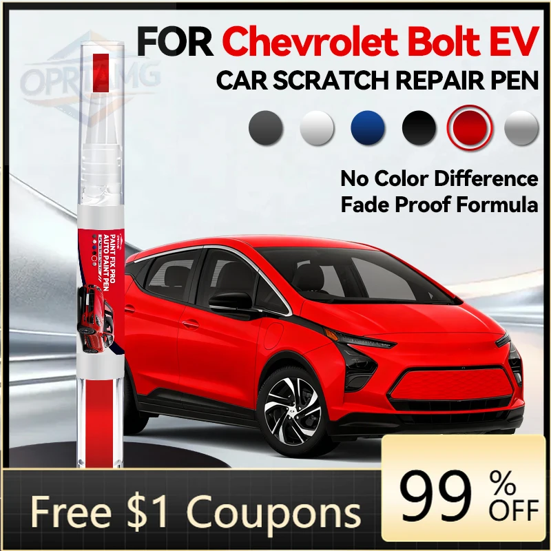 Tool Car Accessories For Chevrolet Bolt EV Paint Repair Pen Touch Up Scratch Remover DIY Auto Accessories Black White