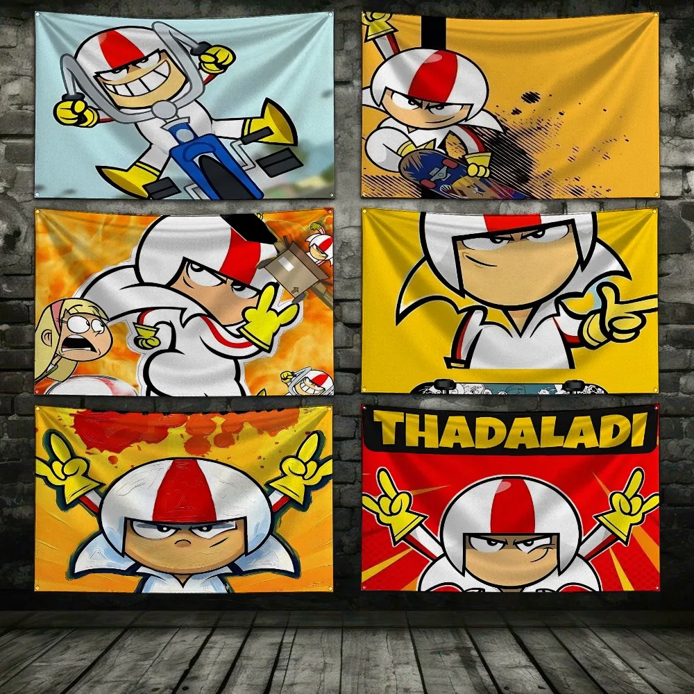 Classic Anime Flag 3X5 Ft Personalized Flags Design Your Image Funny Tapestry Poster Dorm Room, Living Room, Bedroom