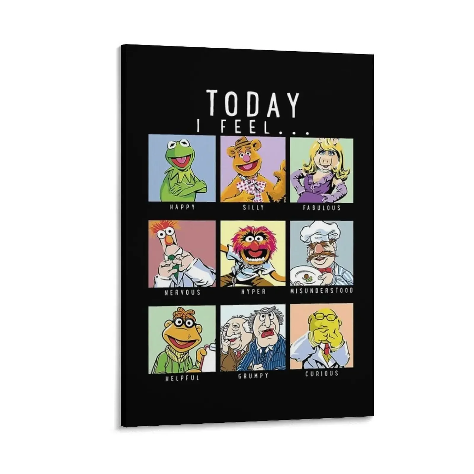 

Today i feel... Canvas Painting wall art canvas painting Decoration wall wall decoration painting