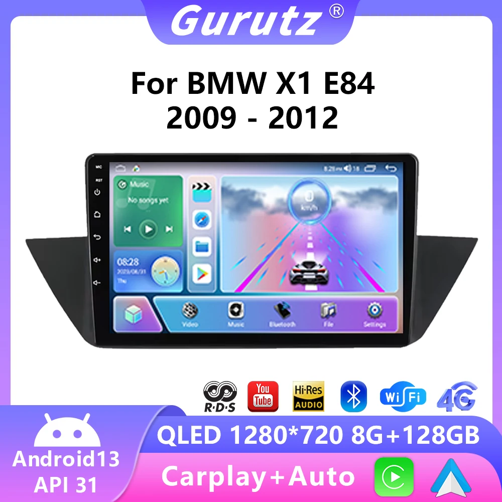 

2 Din Android 13 Car Radio Multimedia Video Player For BMW X1 E84 2009-2012 BT Wireless CarPlay GPS Navigation Stereo Autoradio