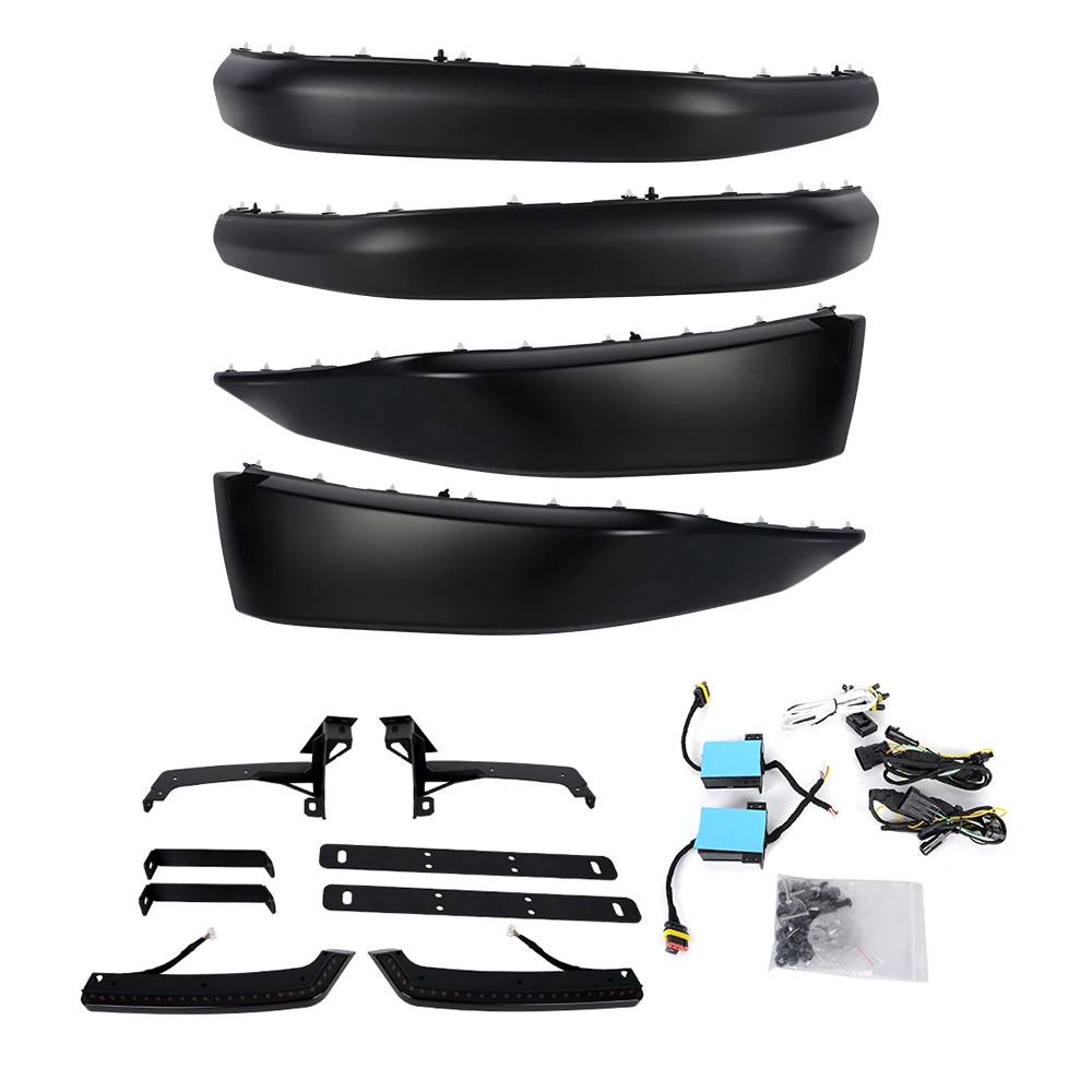 Fender Flares For Jeep Wrangler JL Fenders With Light For Wrangler JL