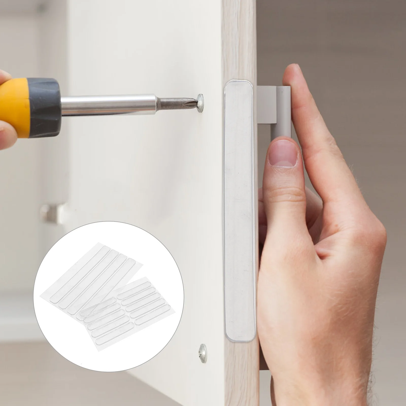 

Sound Dampening Bumpers 3m Pack Flexible Silicone Edging Cushioning Strip to Prevent Slamming and Damage in Home Office