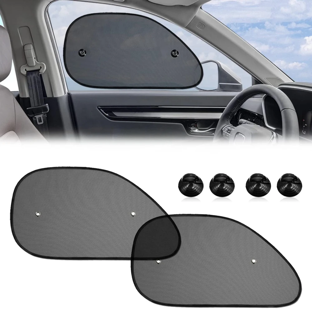 

2 Pack Car Window Shade Universal Side Window Cling Sunshade for Baby Kids and Pets from UV Rays and Sun Glare