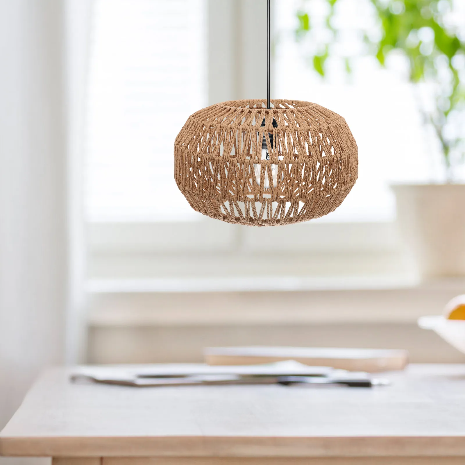 woven-paper-rope-and-metal-vintage-lamp-shade-for-chandelier-ceiling-light-hanging-lamp-decor-home-bedroom-dining-room-tea-room