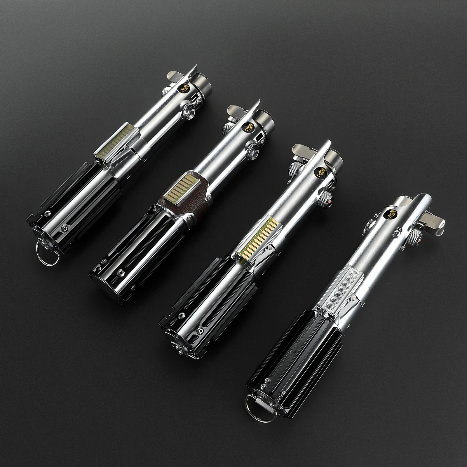 DamienSaber Graflex Luke EP7 Lightsaber Force Heavy Dueling Lightsaber Metal Hilt لون لا نهائي يتغير مع 34 خط صوتي