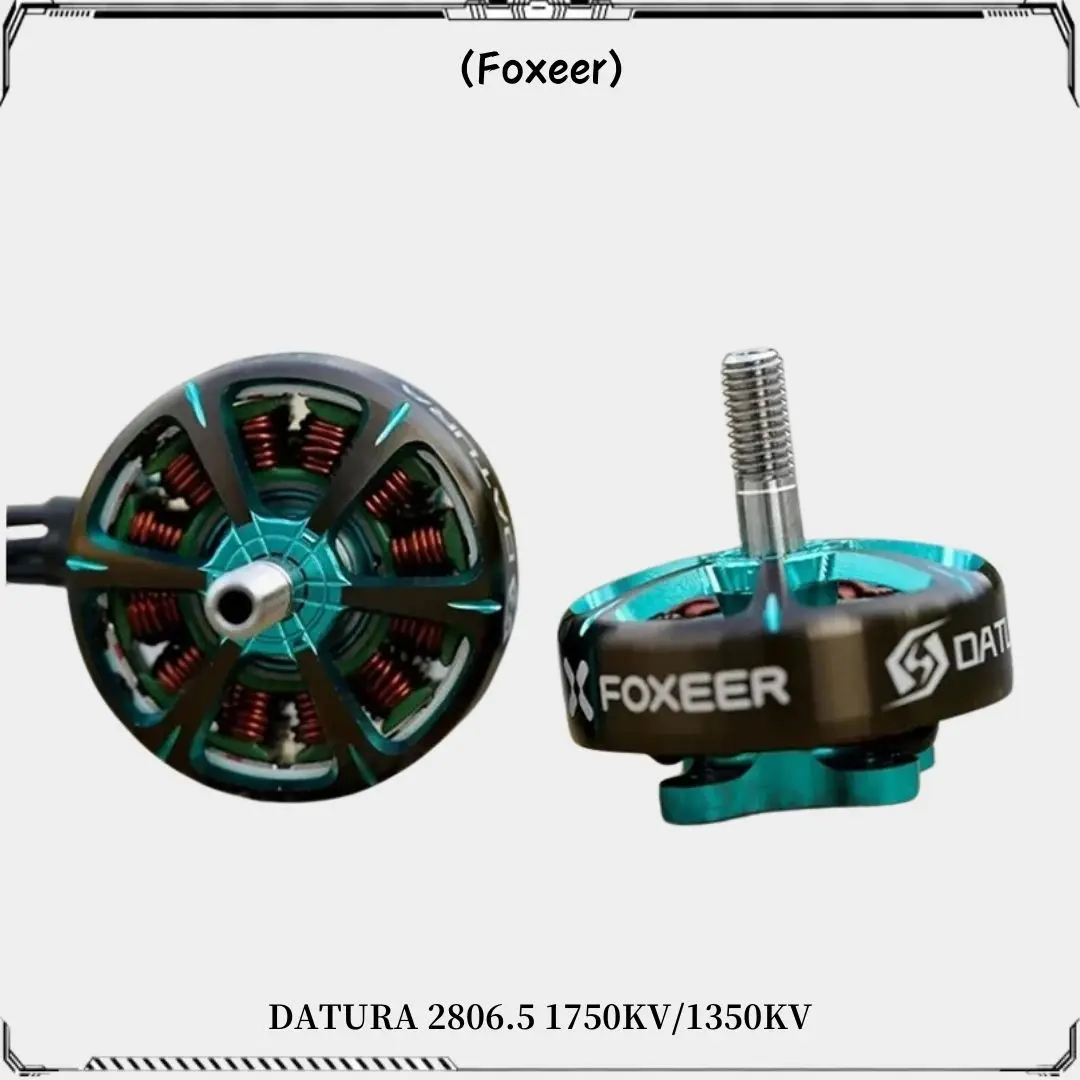 Foxeer Datura 2806.5 1750KV 1350KV 4-6S Brushless Motor for FPV Freestyle Long Range LR 6 LR7 Drones DIY Parts