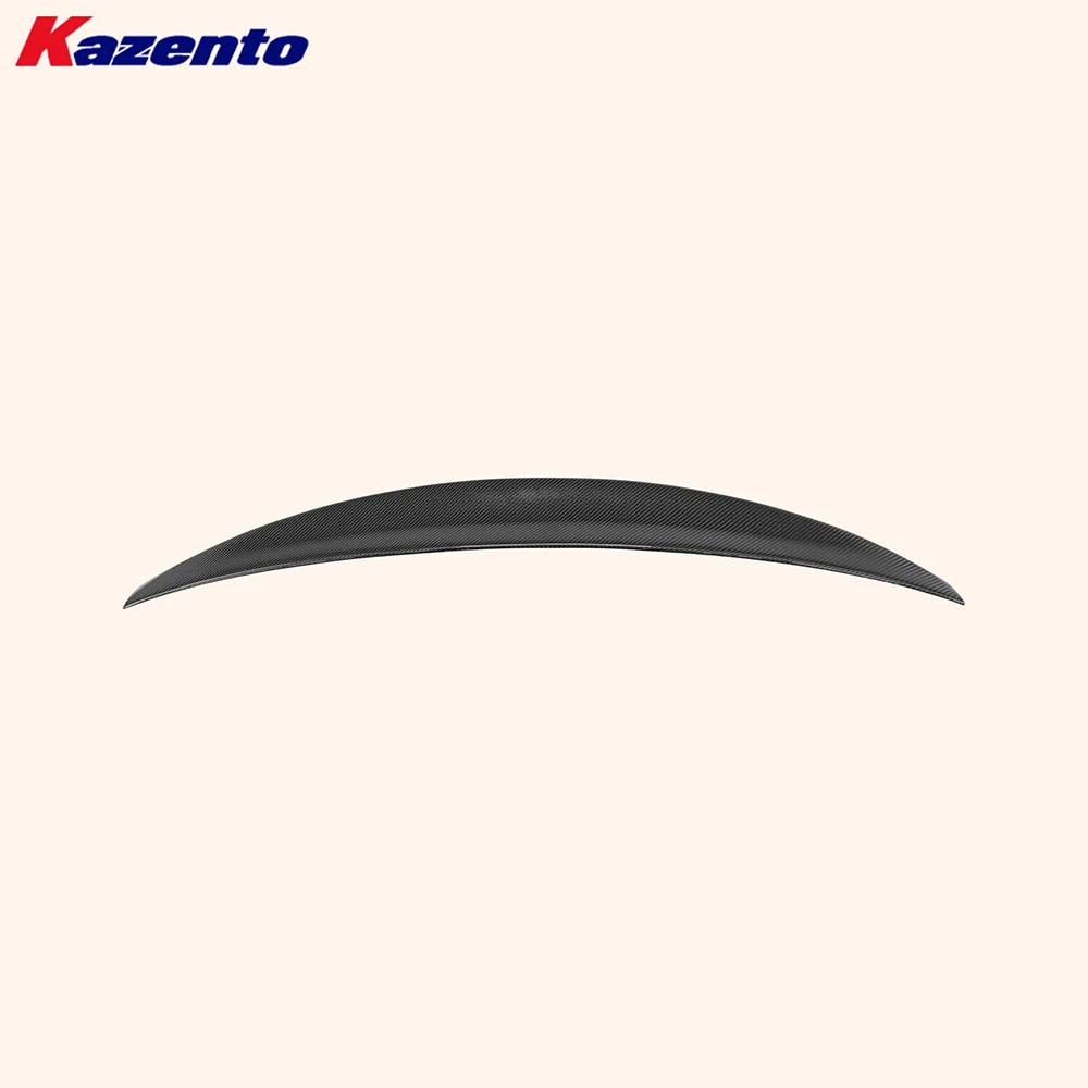 For Audi A4 B8 Type 8K 09-16 Sedan Carbon H Style Rear Trunk Ductail Spoiler Lip - view 2
