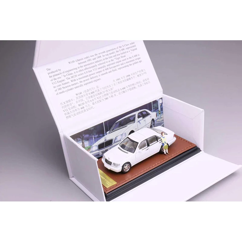 WTX 1:64 S-class W140 Alloy Car Model Classics Adult Souvenir Gift Hobby & Toys