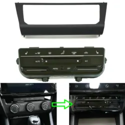 LCD touch screen automatic air conditioning panel Automatic AC conditioning switch for SKODA Octavia MK3 OCTAVIA MK3 octavia a7