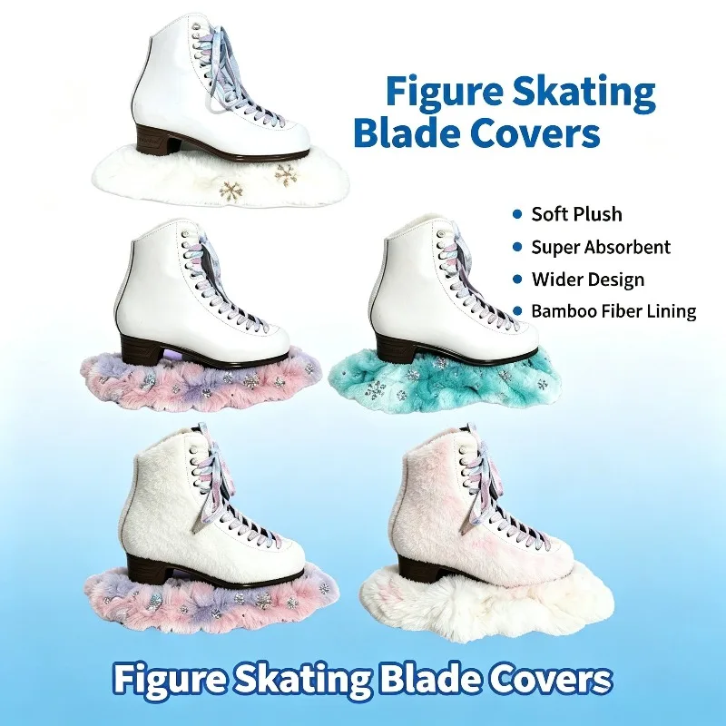 water‑absorbent-figure-skating-plush-blade-cover-super-soft-elasticity-durable-colorful-ice-skate-blade-protector-sleeves-1-pair