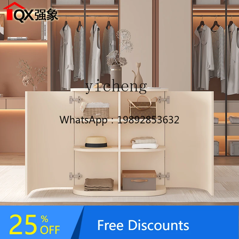 

cloakroom arc island dresser integrated bedroom jewelry storage storage display cabinet living room decoration