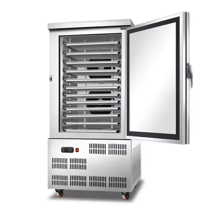 Household Commercial Electric Freezer Low Temperature Quick Freezing Cabinet for Seafood Raw Materials Minus 45 Degrees Deep