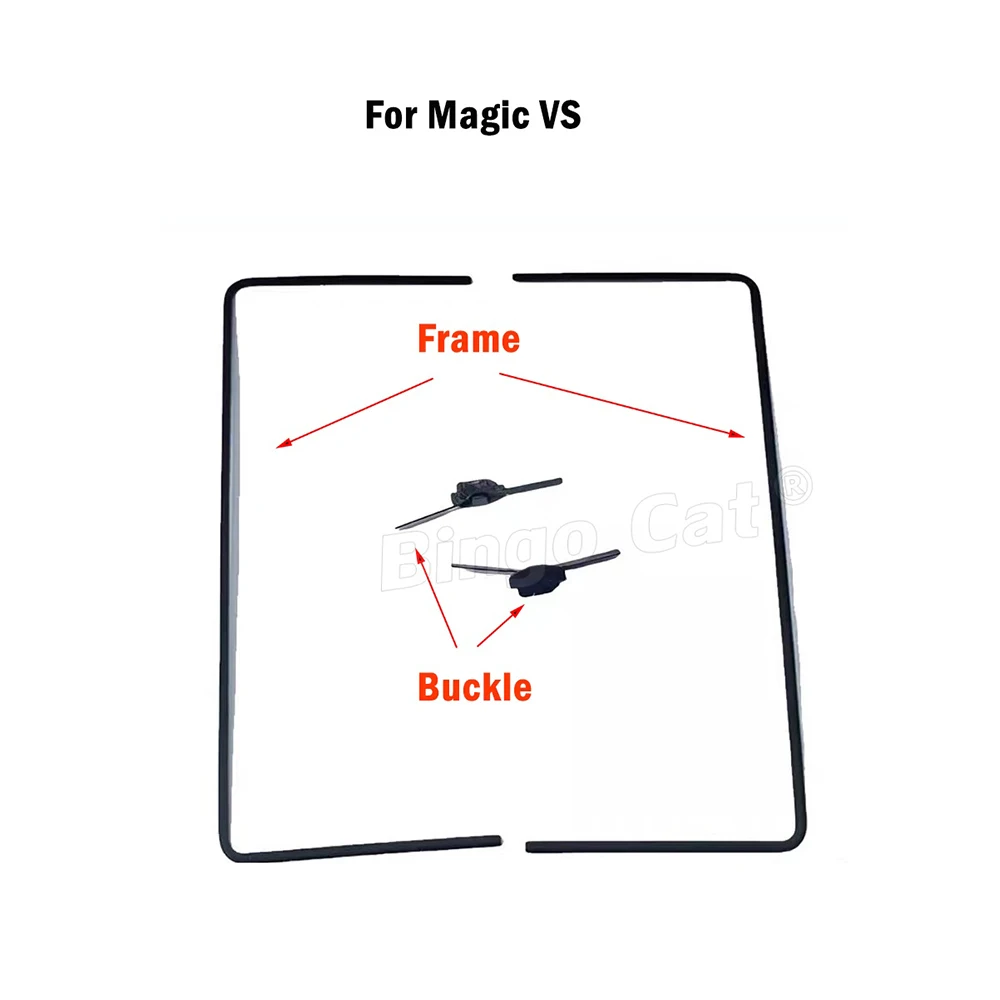 Novecel Ramka środkowa / Bezel do Huawei Mate X XS X3 X5 XS2 Honor Magic V2 V3 V5 VS2 VS3, zamiennik, P50 Pocket 2 Nova Flip — zdjęcie produktu 6