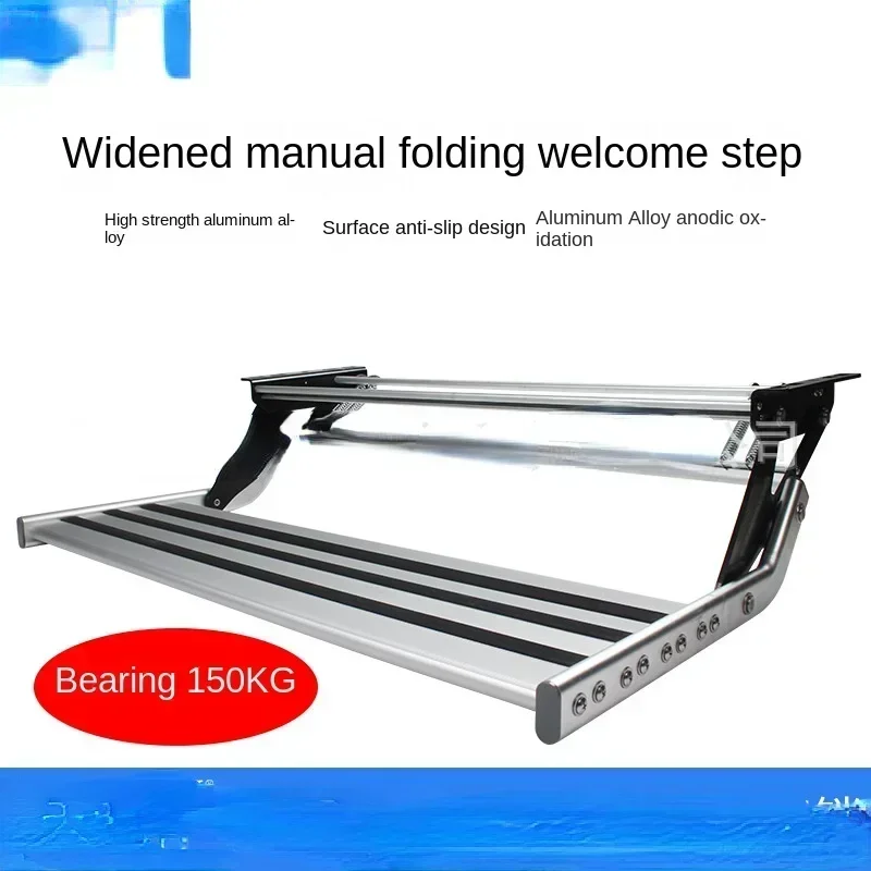 

Hot sales Motor Vehicle Mountain off-Road Vehicle Modified Pieces Single-Layer Folding Pedal Aluminum Alloy Step Single