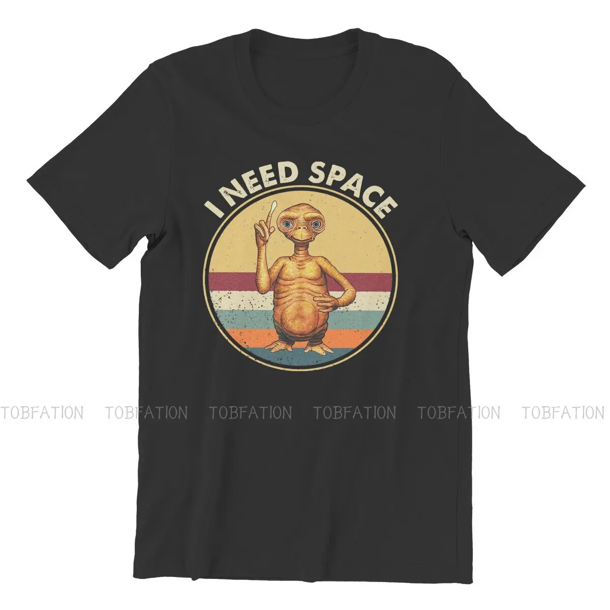 I Need Space E.T. the Extra-Terrestrial Alien Film Men T Shirt Classic Punk O-Neck TShirt Big sales Harajuku Tops