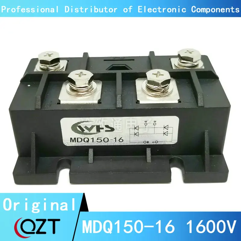 

1pieces MDQ150-16 MDQ150A MDQ 150A Amp 1600V Volt Silicon Single Phase Diode Metal Case Bridge Rectifier Module