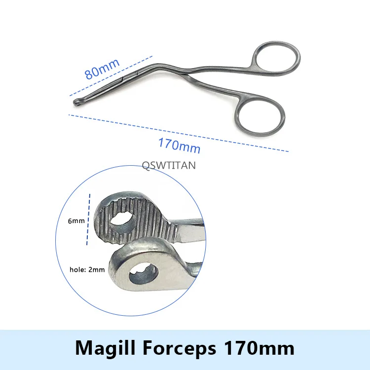 Magill Forceps Laryngeal Forceps Pliers 1pcs Surgical Instruments