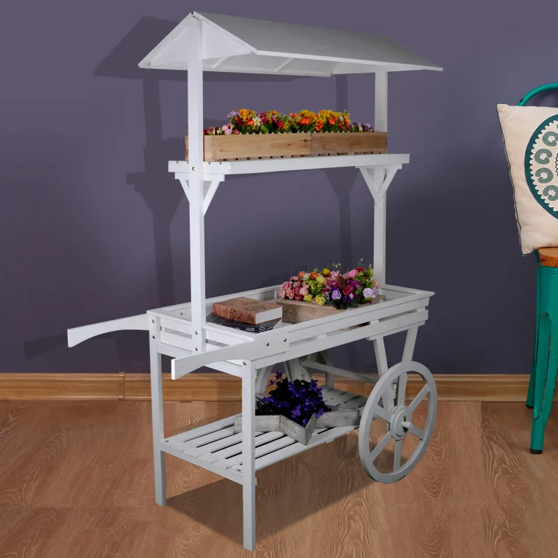 

Place a stall for sale, float, trolley, flower room window shelf display, flower stand, old flower ornament