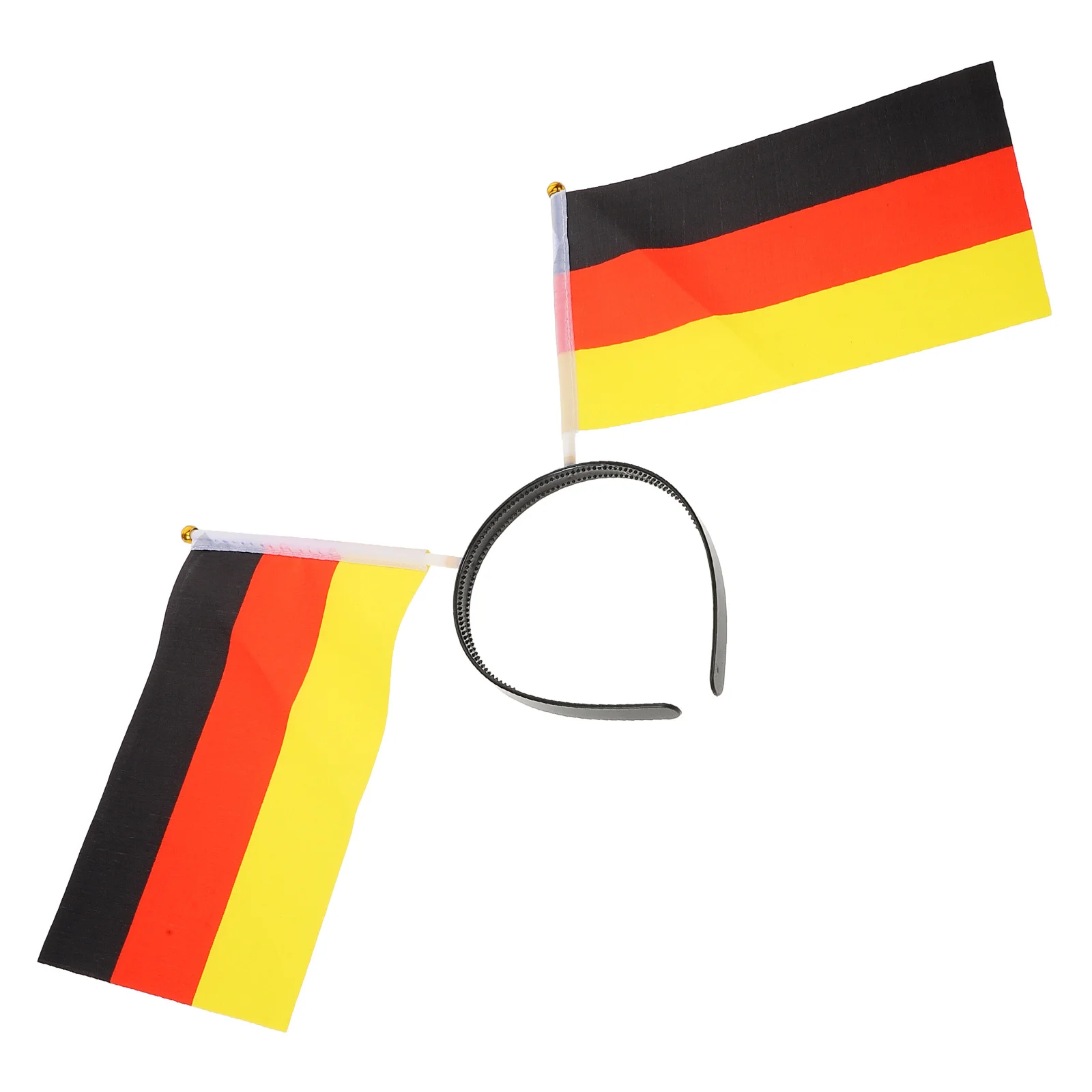 

German Flag Headband Adjustable Comfort Fit For Europe Cup Party Germany Flag Headdress National Support Accessories