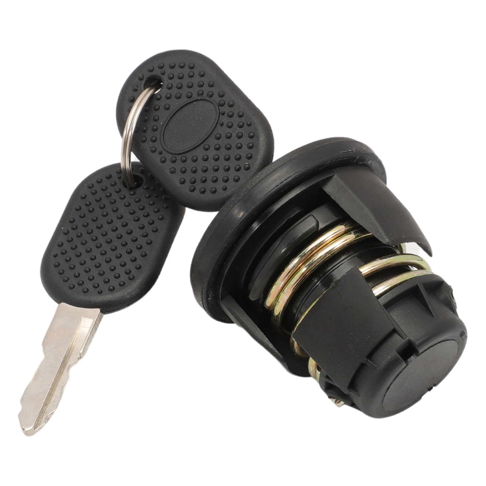 Fechadura da tampa de combustível com 2 chaves adequada para Citroen C25 Fiat Ducato Peugeot J5 Talbot Express 5899119 46576969