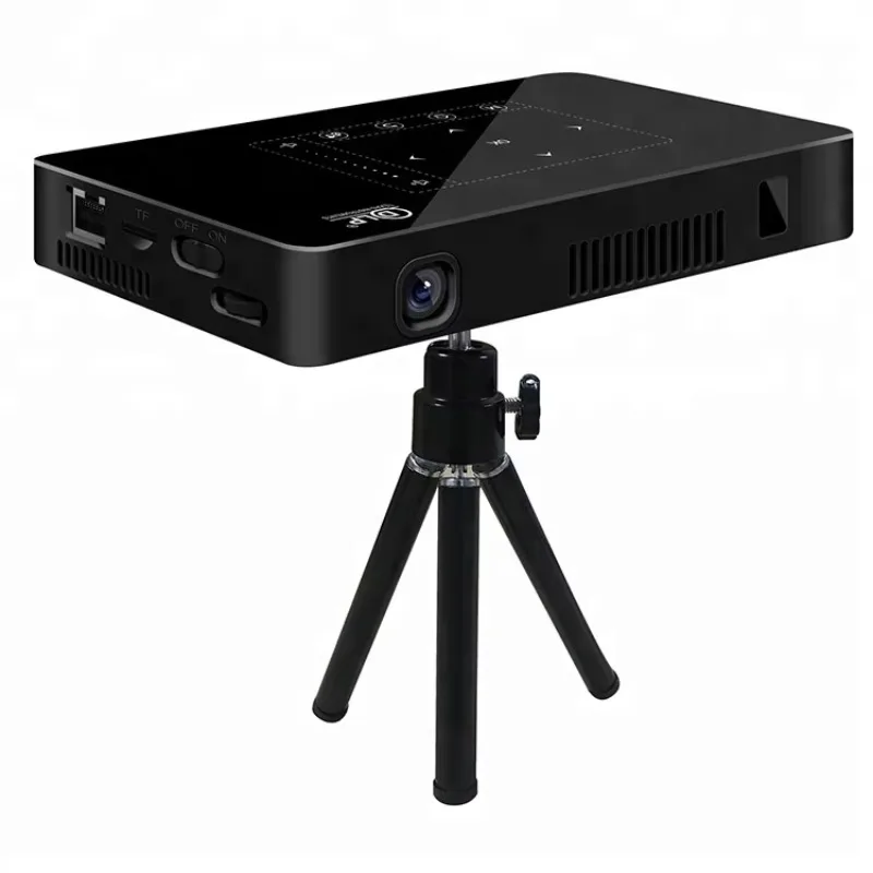High-Lumens Mini DLP 4K Rechargeable Projector with 2G RAM