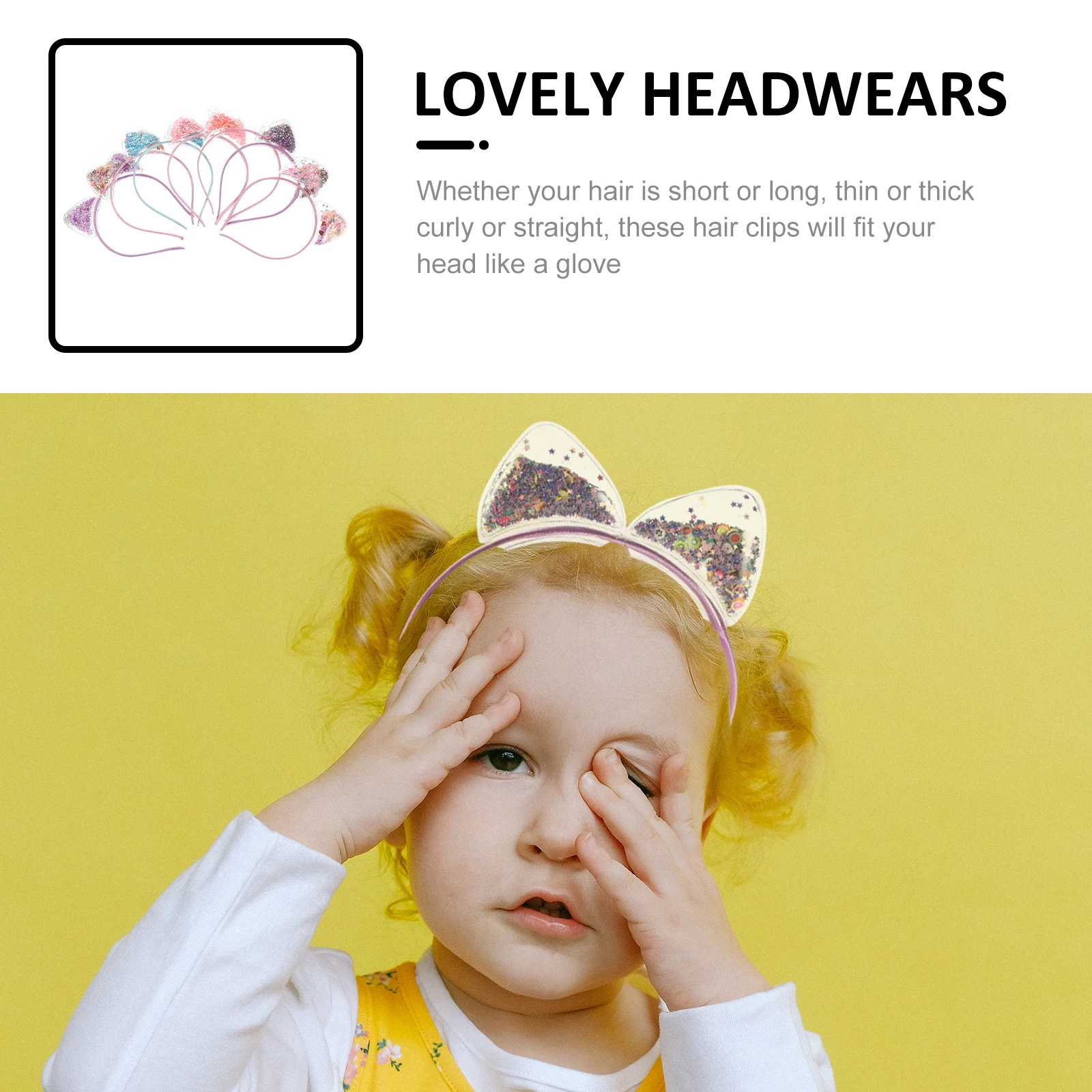 

7pcs Headdresses Cat Ear Headb s Holiday Hair Accessories s Headgears Fashionable Party Festive Hairstyle