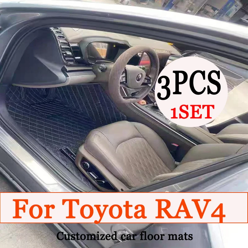 

Автомобильные коврики для Toyota RAV4 RAV 4 Suzuki Across XA50 2019 2020 2021 2022 2023 Ковер Роскошный кожаный коврик Автомобильные аксессуары Коврики
