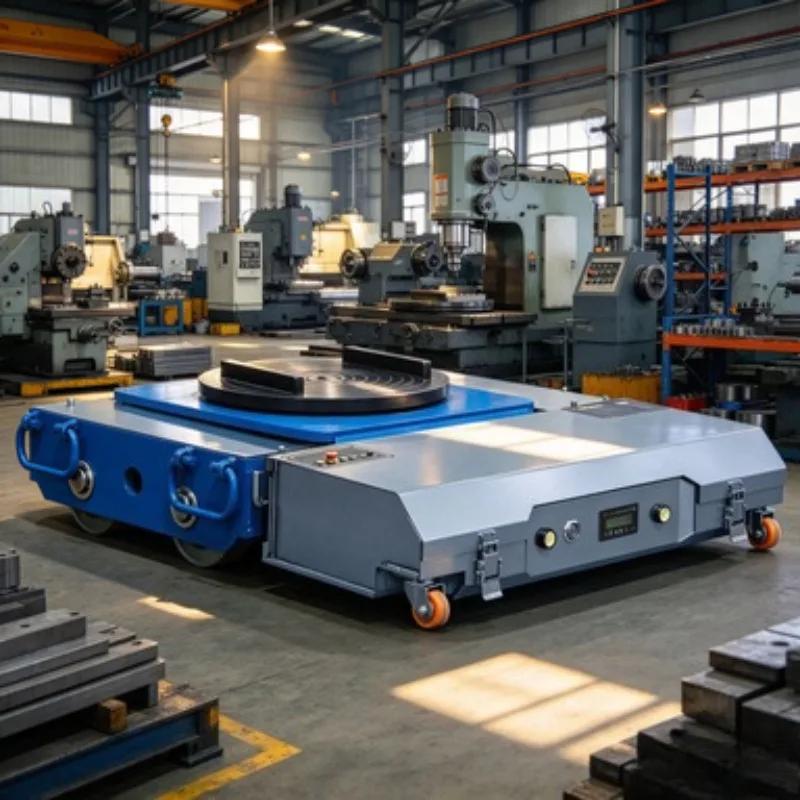 Heavy Duty Remote Control Tank Transporter Electric Load Moving Skates for Factory Material Handling Work Use Site