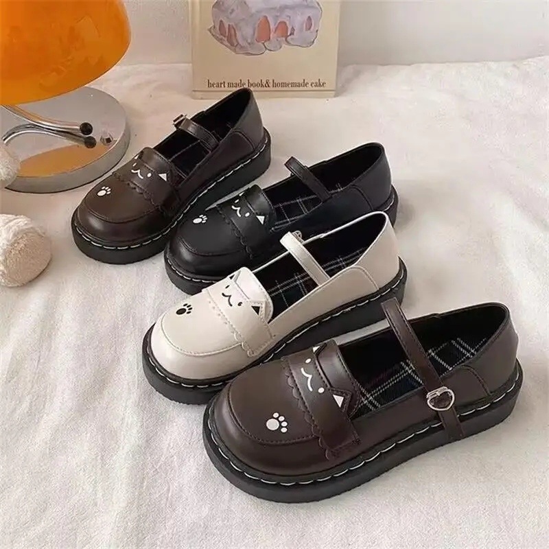 

British-style Thick-soled Small Leather Shoes for Women, 2025 Summer New Style Loafers, Japanese School Style Single Shoes