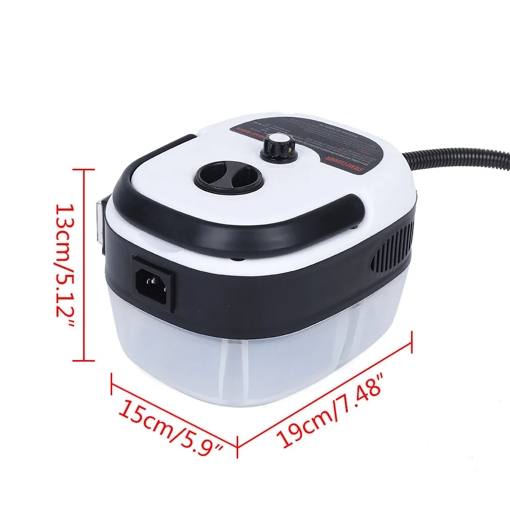 2500W 가정용 휴대용 고온 스팀 청소기 자동차 디테일링 세척기