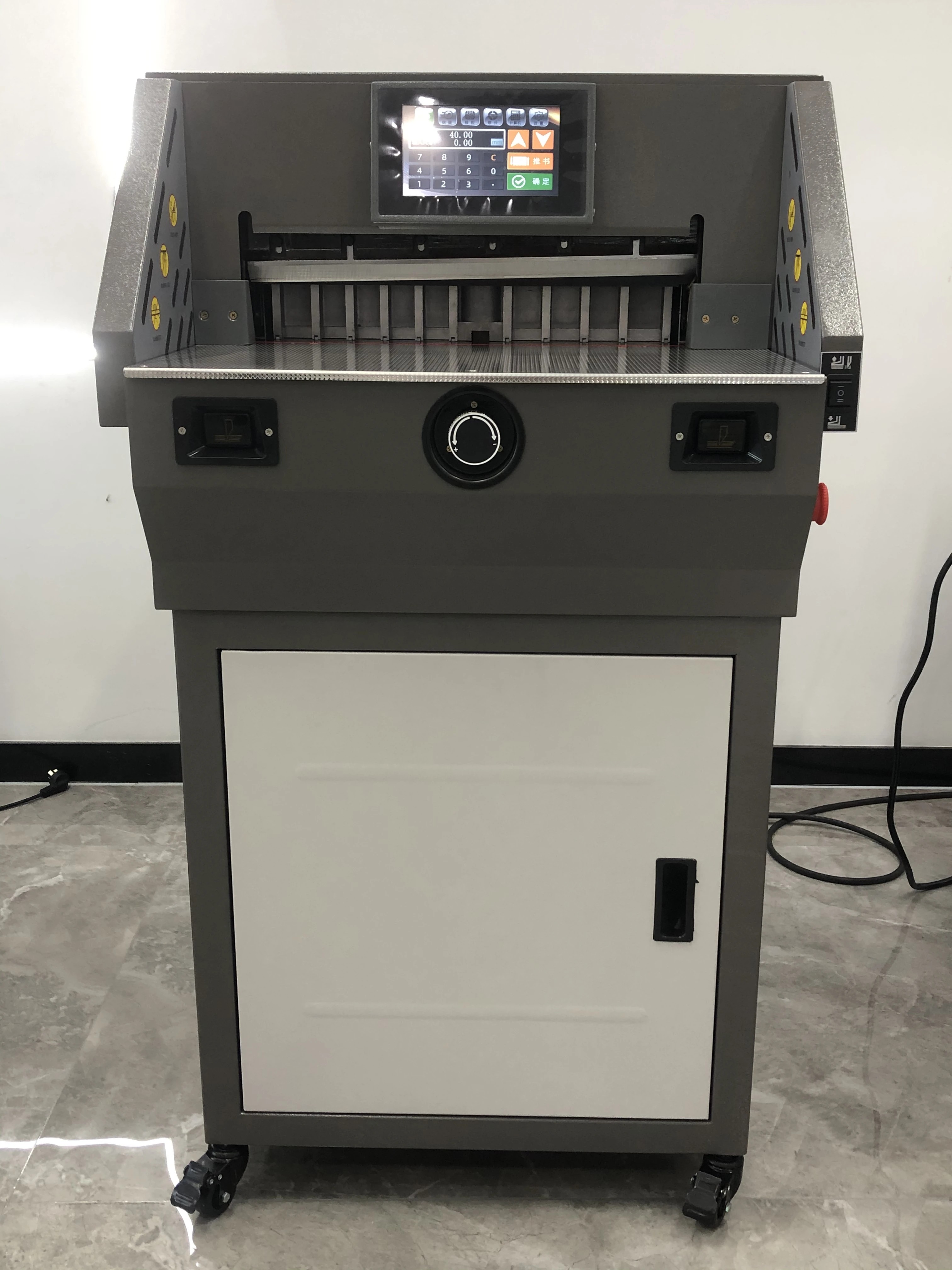 آلة قطع الورق 2025FRONT E460T بسمك 80 مم، مناسبة لحجم A4 A3 للبيع الساخن بسعر منخفض #5