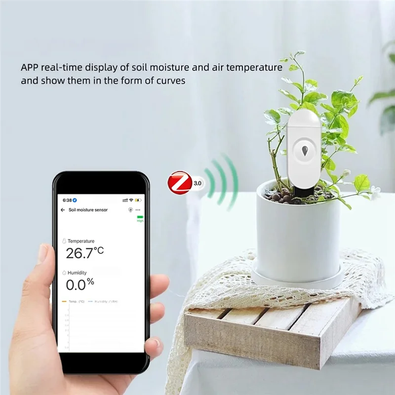 ABGG-APP Monitor Smart Soil Te - Smart Garden Monitoring System recension och pris
