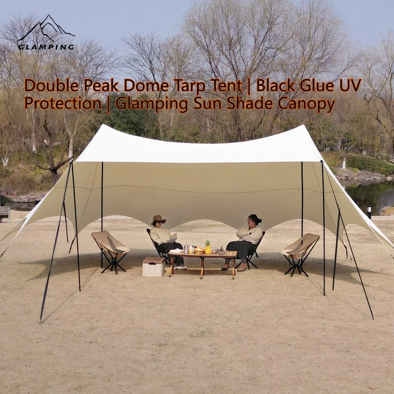 Outdoor Camping Glamping - Tenda de Sombra para Camping ao