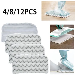 Steam Mop Replacement Pad Reusable Microfiber Washable Soft Cleaner Pad Compatible with Shark Steam Mop Strong Absorb